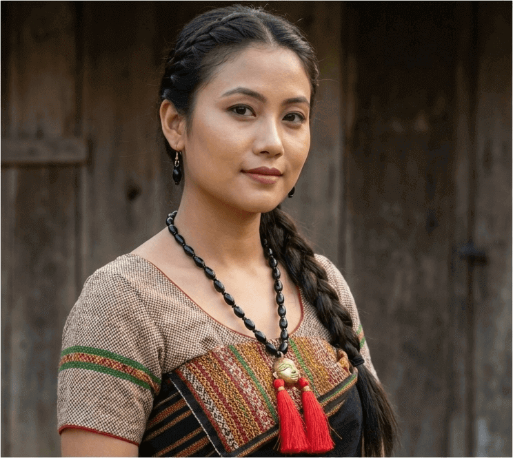 Naga Headhuners 1 head Necklace